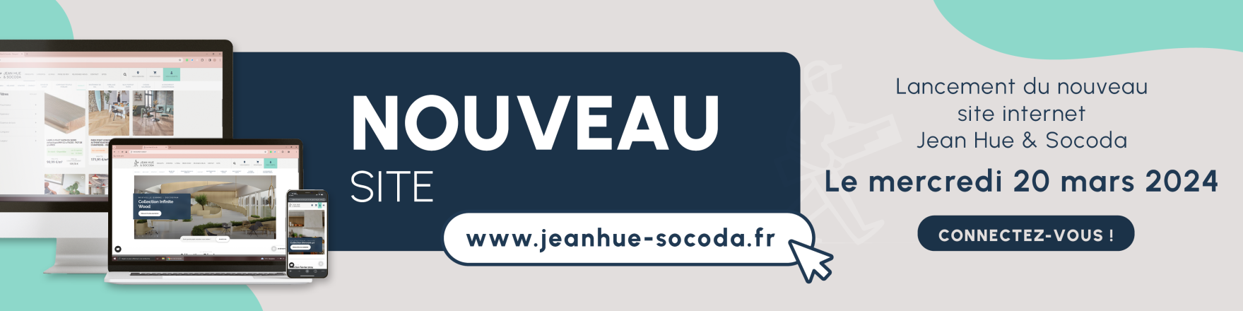 Nouveau site Jean Hue & Socoda
