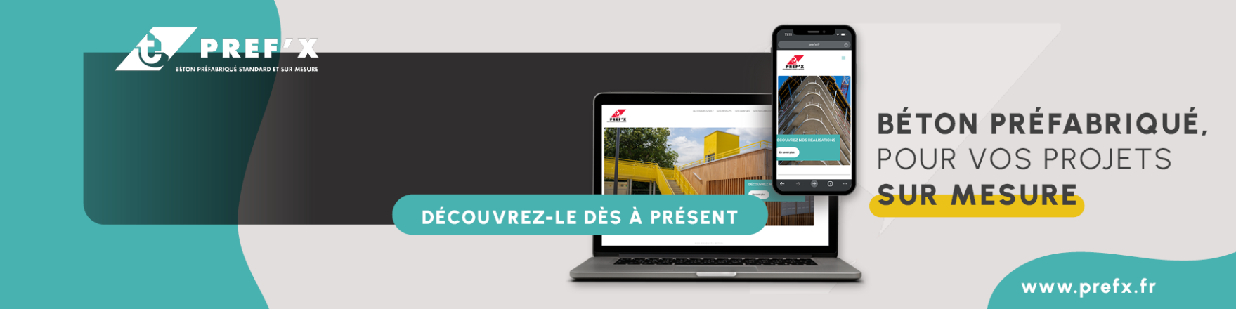 Nouveau site PREF'X
