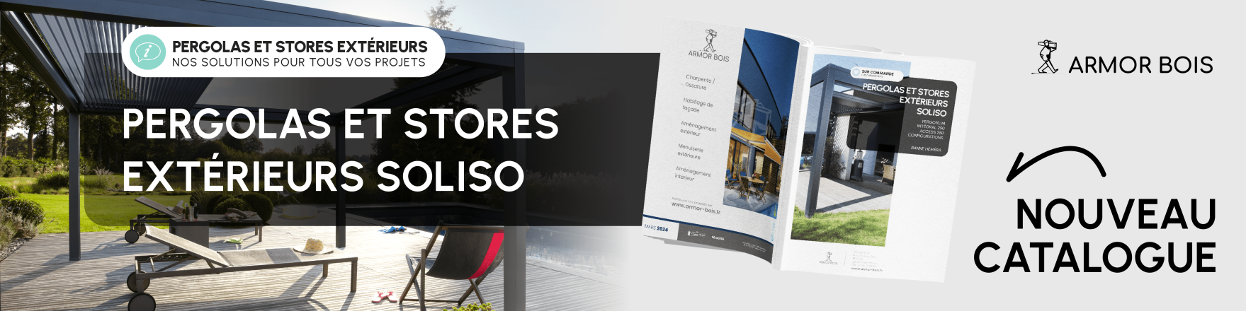 Catalogue Pergolas et Stores Extérieurs ARMOR BOIS
