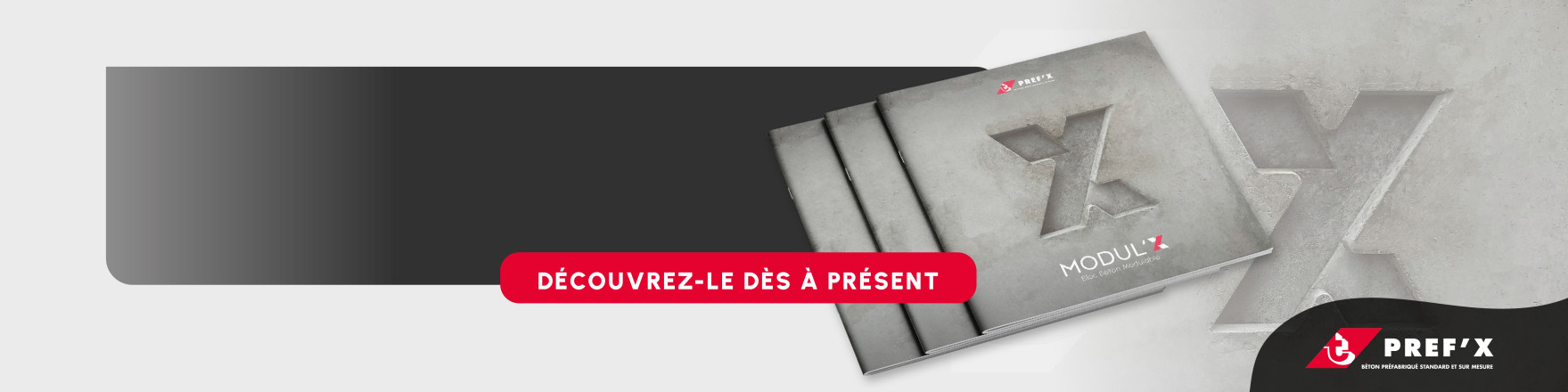 Découvrez MODUL'X - le bloc béton modulable